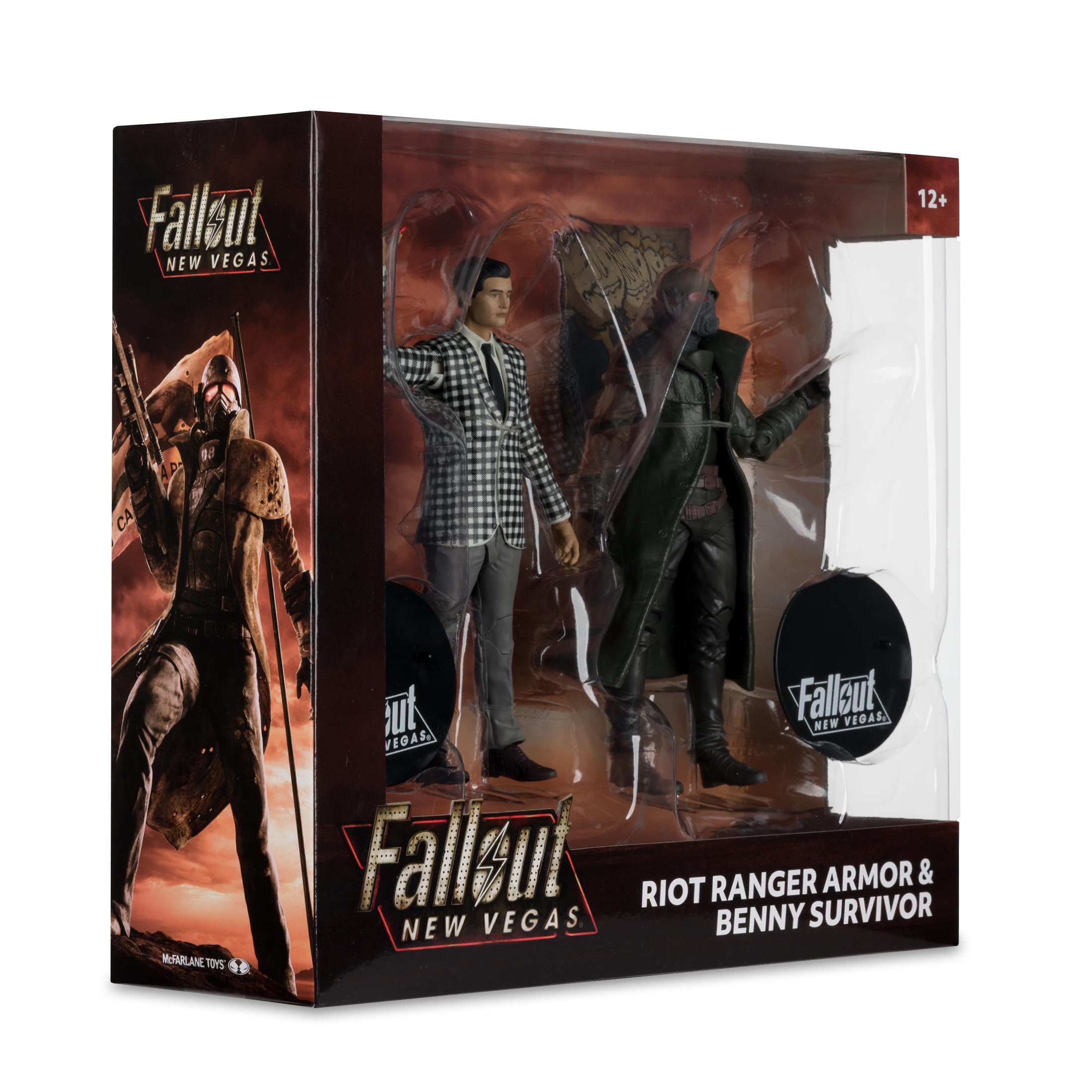 McFarlane Fallout New Vegas Riot Ranger Armatura e Benny 2 Pack Giocattoli