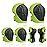 SAMIT Knee Pads for Kids 3-14 Years Boys Girls Protective Gear Set Toddler Knee and Elbow Pads with Wrist Guards 6 in 1 Safety Gear Set for Skating Cycling Bike Rollerblading Scooter Roller Skates