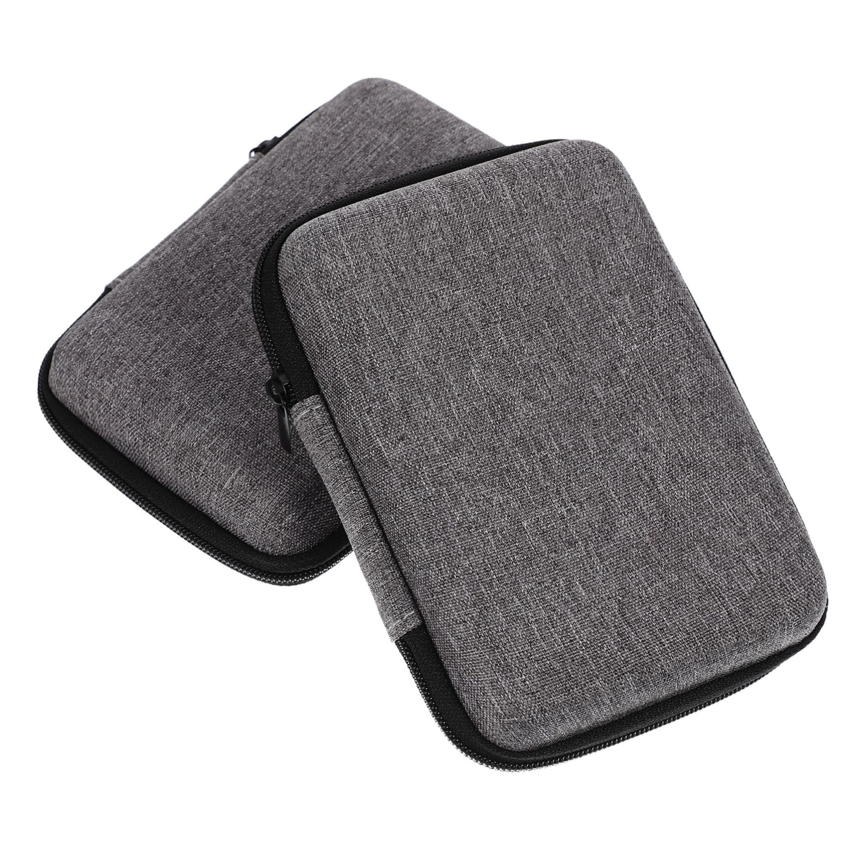 SEWACC Eva Headset Storage Bag Earphone Case Pouch Microphone Bag Sturdy Business Trip Essential