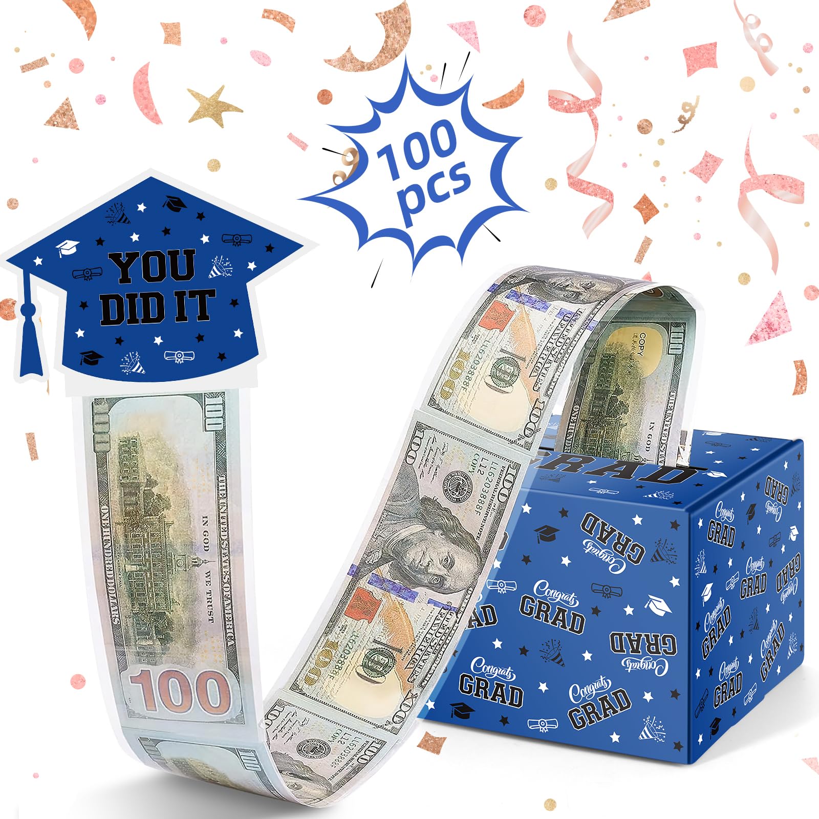 Snapklik.com : 2025 Graduation Money Box For Cash Gift Pull ...