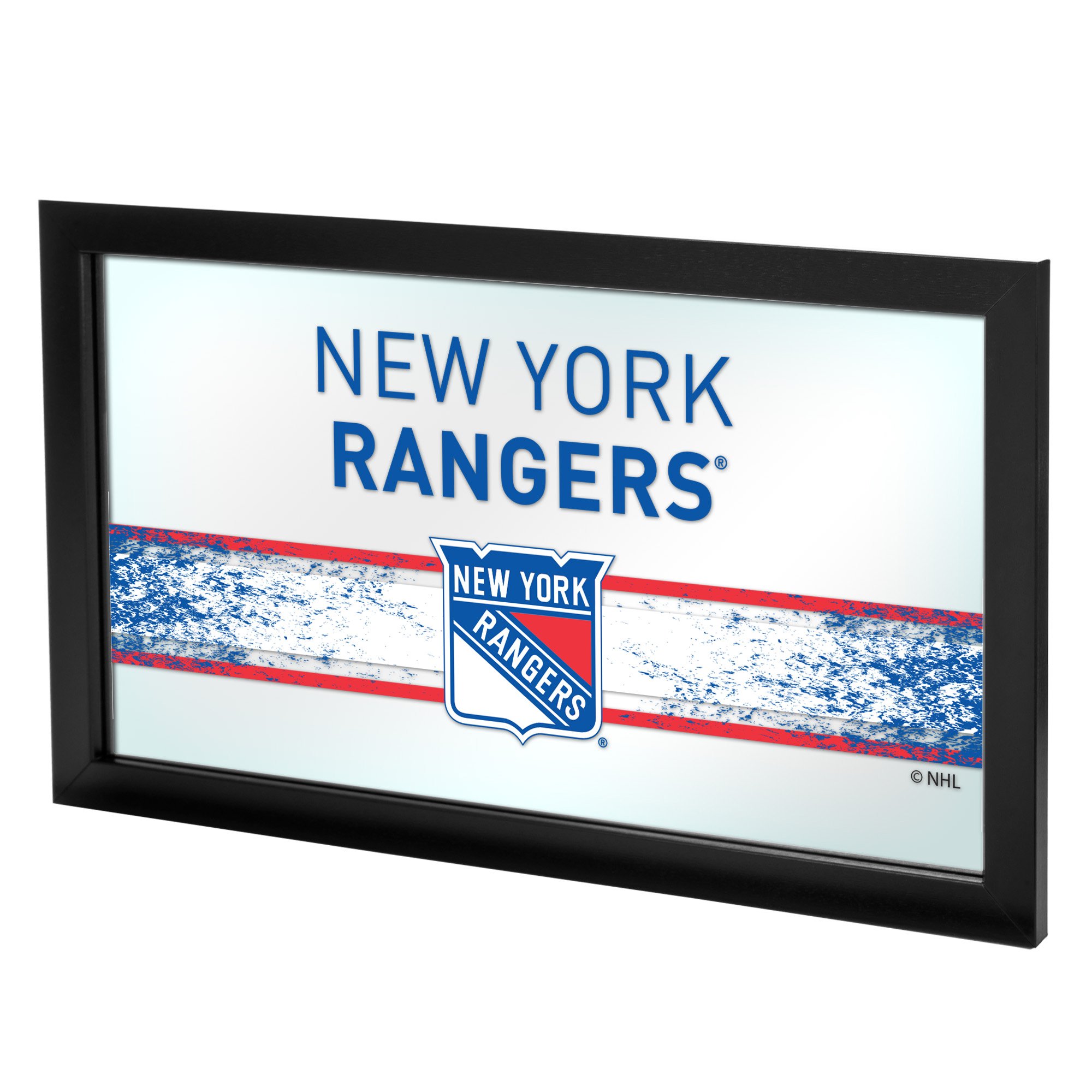 Trademark Gameroom NHL New York Rangers Framed Logo Mirror