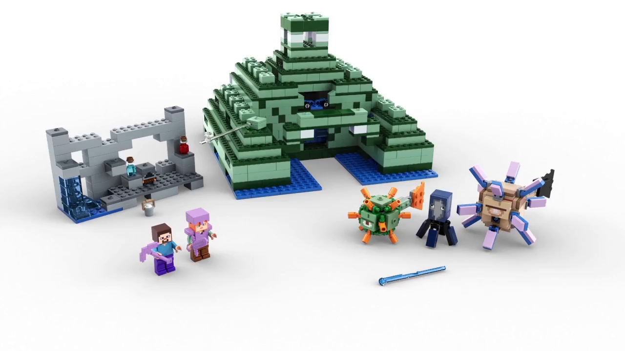 Minecraft Lego 21136 - "Das Ozeanmonument Konstruktionsspiel, bunt – Bild 7