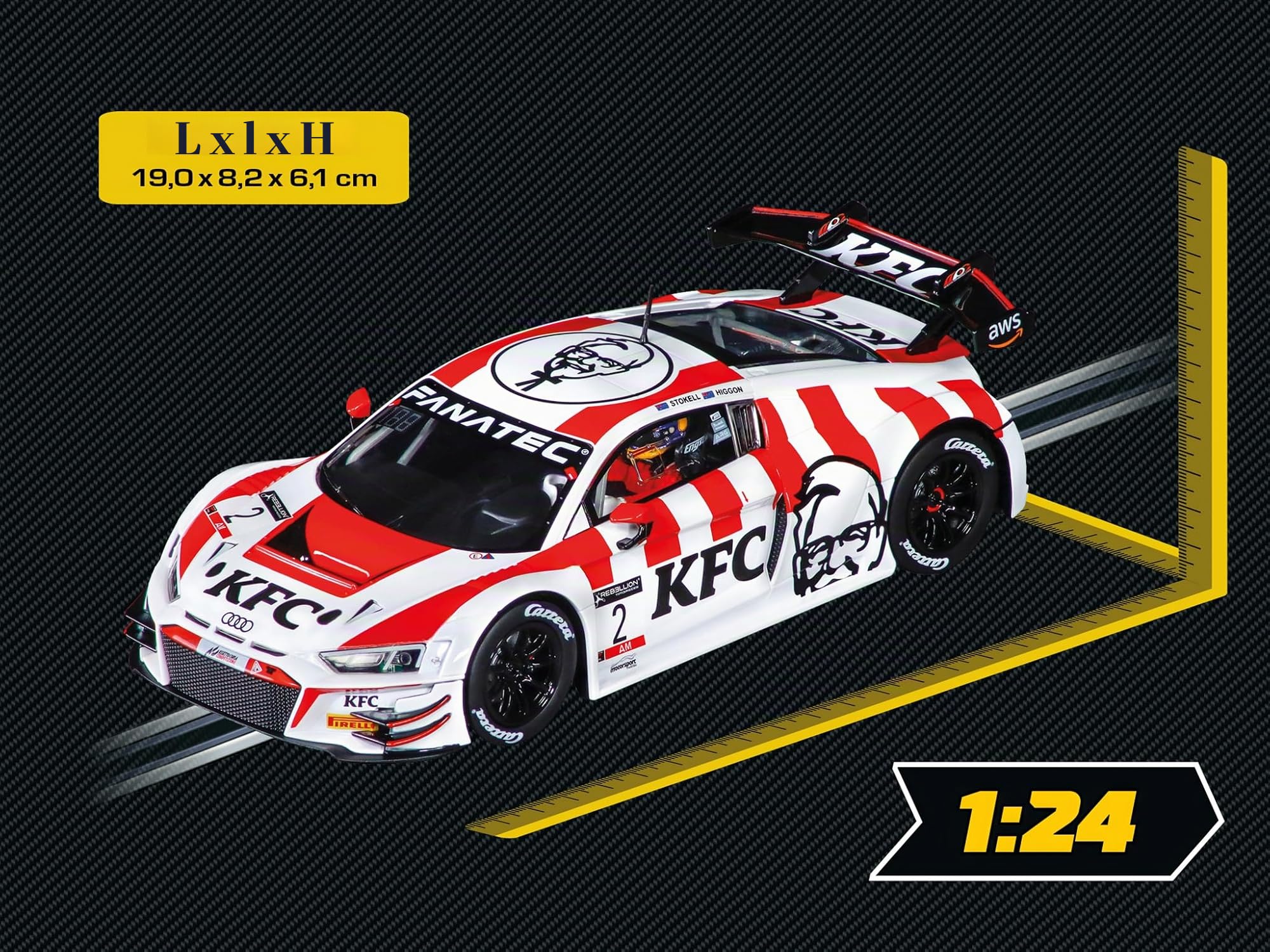Carrera Audi R8 LMS GT3 Evo II 'KFC Racing, No.2'