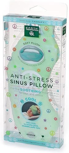 Miniatura 2 de Earth Therapeutics Almohada sinusal antiestrés color verde