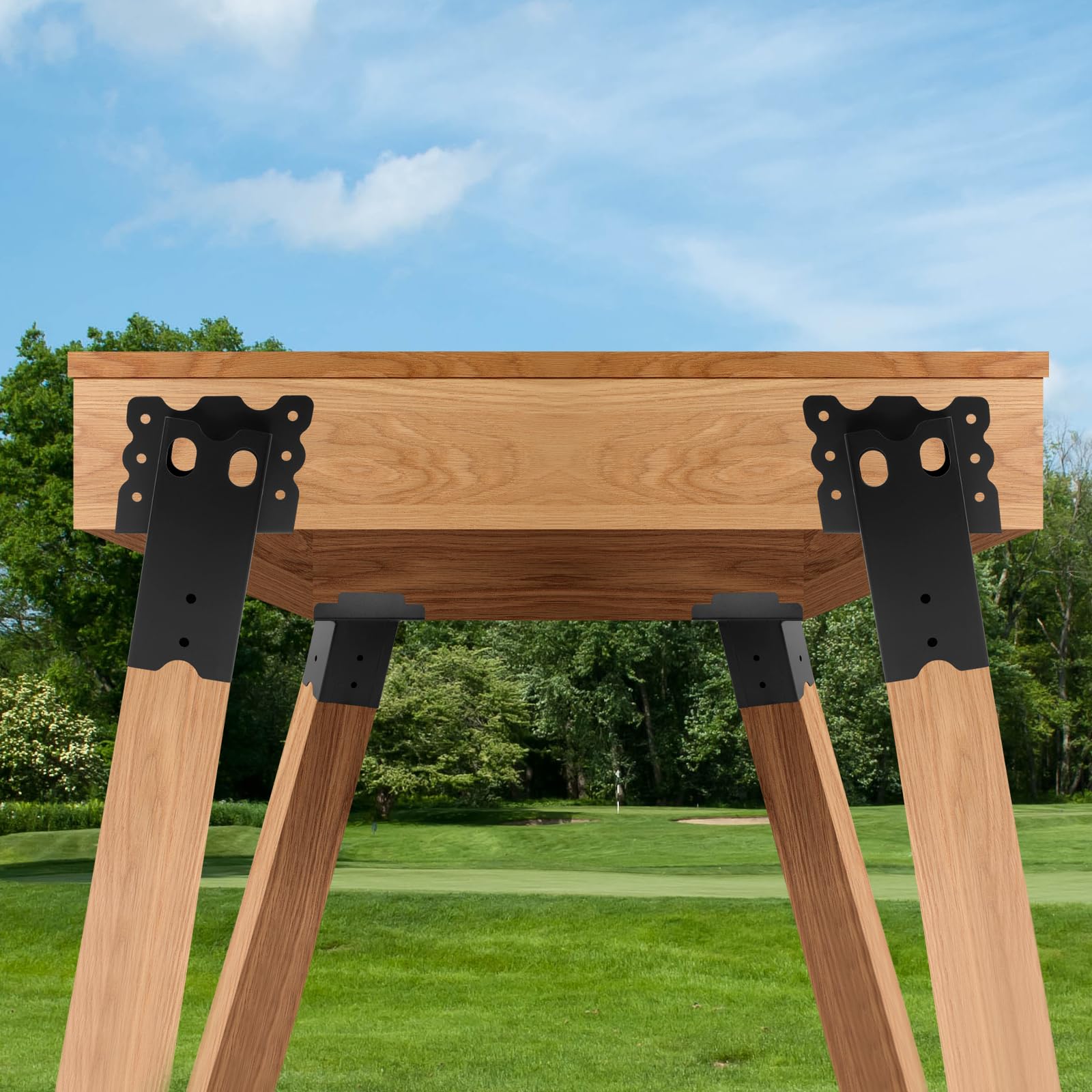 MJHHAPY 4 Pcs Deer Stand Brackets,Outdoor 4