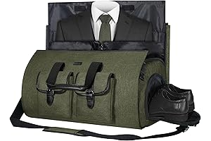 Carry-on Garment Bag with Abundant Space and Strength