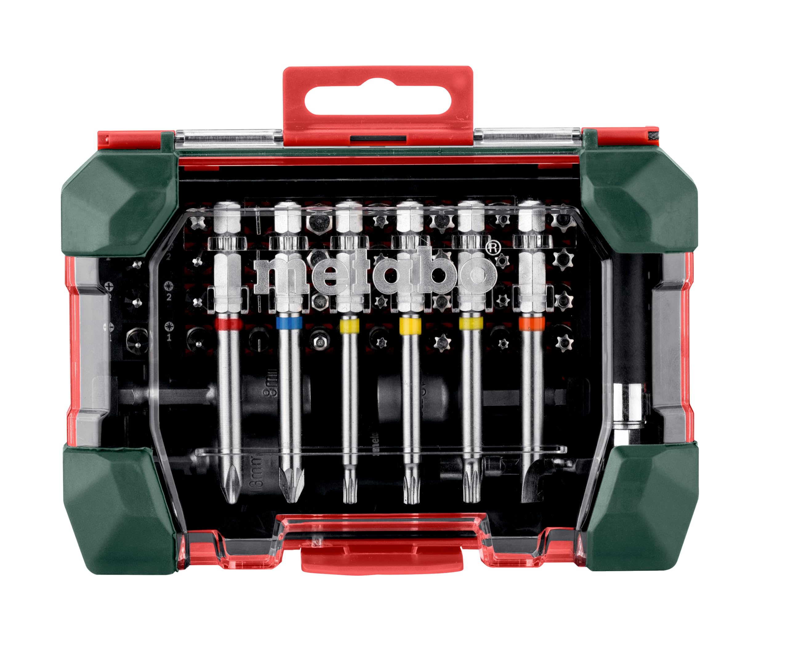 metabo Bit-Box SP, 15-teilig Bit Set mit 70 mm langen Bits & Halter