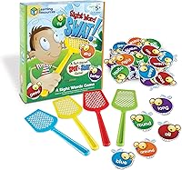 Learning Resources Sight Word Swat Game - 220 Dolch Sight Words Flies & Swatters, Fun Phonics for Kids 5+, Homeschool Classroom Essential