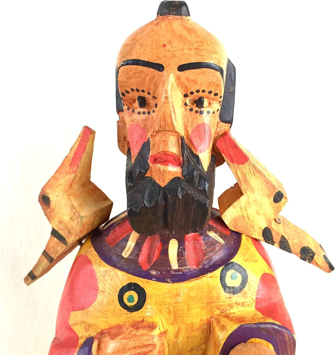 Altiplano Saint Francis Statue Patron Saint of Animals Hand Carved Made in Guatemala