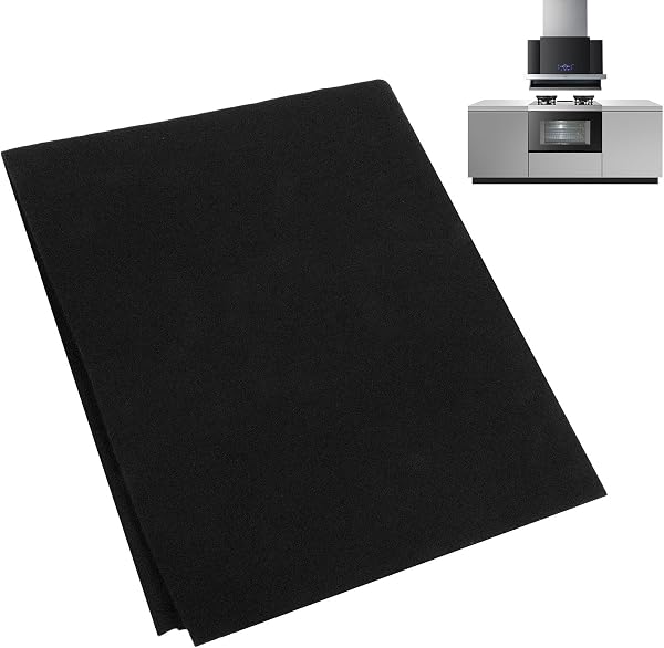2 Stück Dunstabzugshaube Filter Aktivkohlefilter Dunstabzugshauben Abzugshaube Filtermatte Zuschneidbar für zuverlässige Geruchs Fettabsorption(57x47 cm) - 1