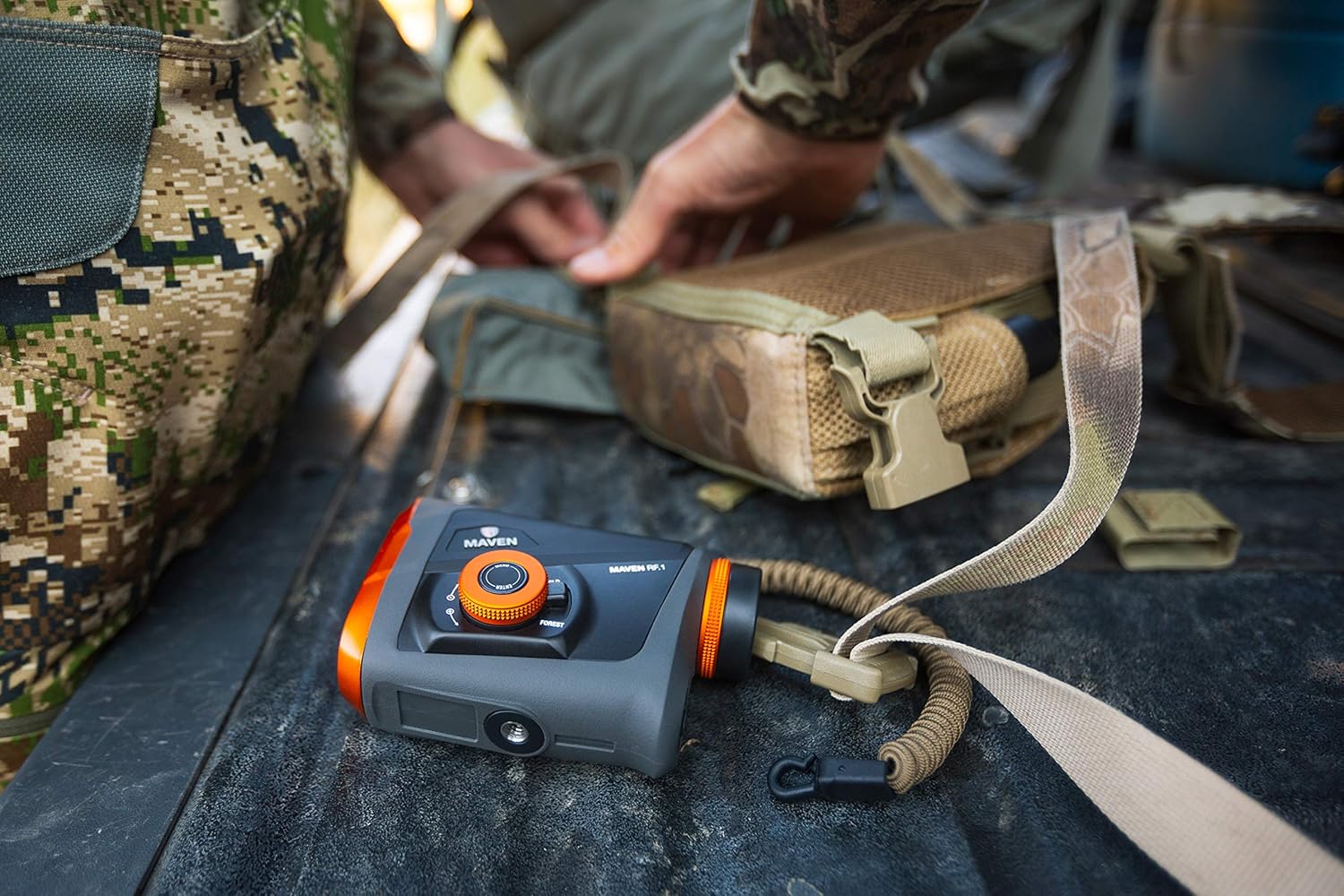 Maven RF.1 Hunting Rangefinder – 5-4500 YD Laser Range Finder with Angle Compensation, Long Range Distance Measurement, Waterproof for Bowhunting & Rifle Hunting