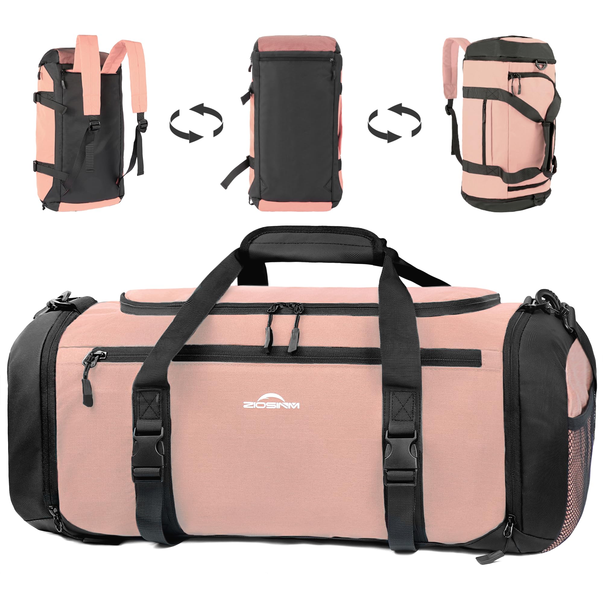 ZIOSINM Gym Bag for Men, 36L Waterproof Travel Bags for Women