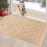 Vista 16 de REFETONE Tapete para interiores, tapete para puerta delantera o trasera de 32 x 40 pulgadas, parte trasera de goma antideslizante, tapetes