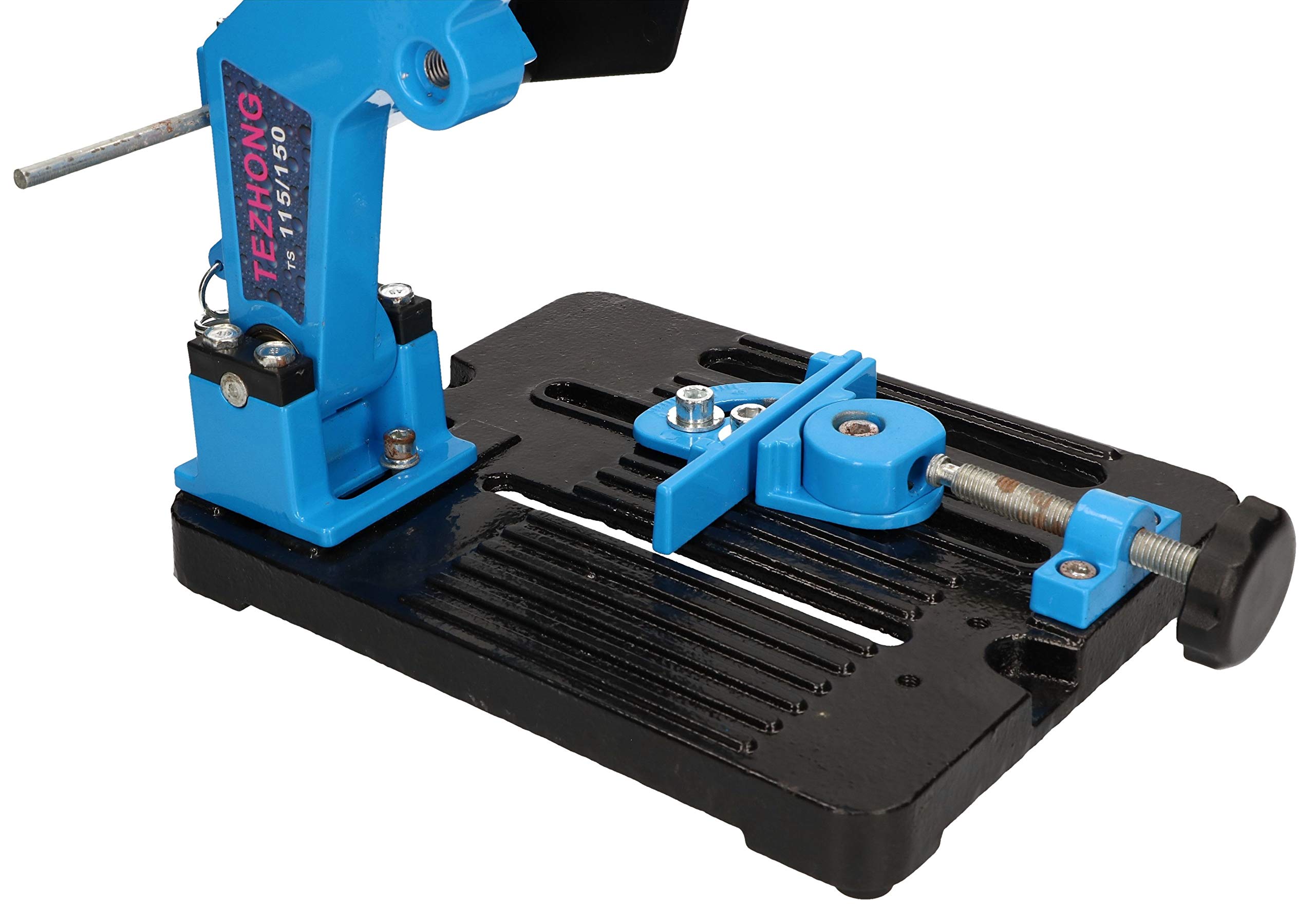 KOTARBAU® Supporto per smerigliatrice angolare per dischi da taglio Ø 115/125 mm per separare metallo, acciaio, pietra, plastica