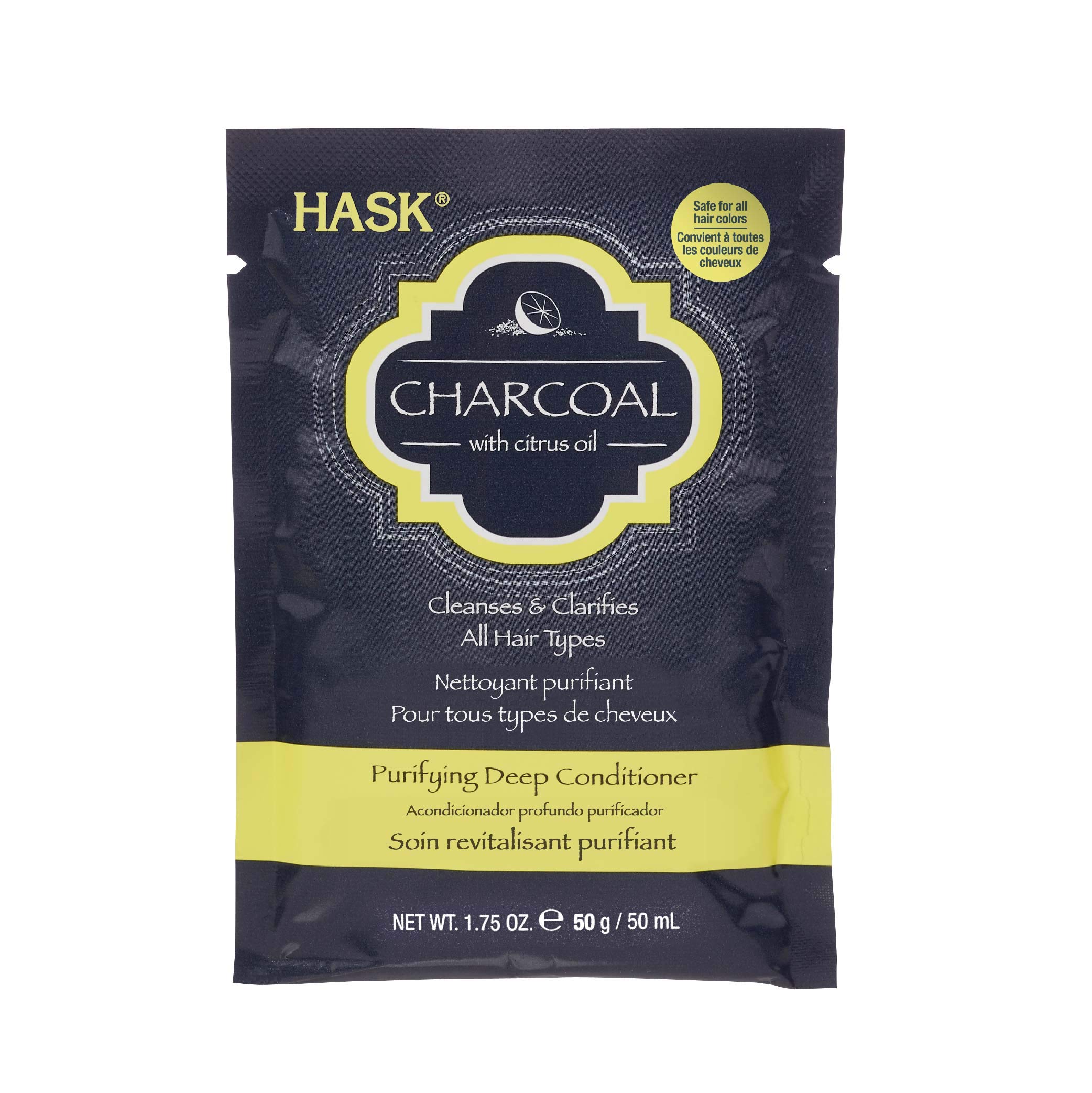Hask Charcoal With Citrus Oil Purifying Deep Conditioner, 50 G