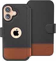 Vista 48 de LUPA Legacy Funda tipo cartera para iPhone 13 Mini, funda con tarjetero, delgada y duradera, para mujeres y hombres, funda para iPhone 13 Mini Flip