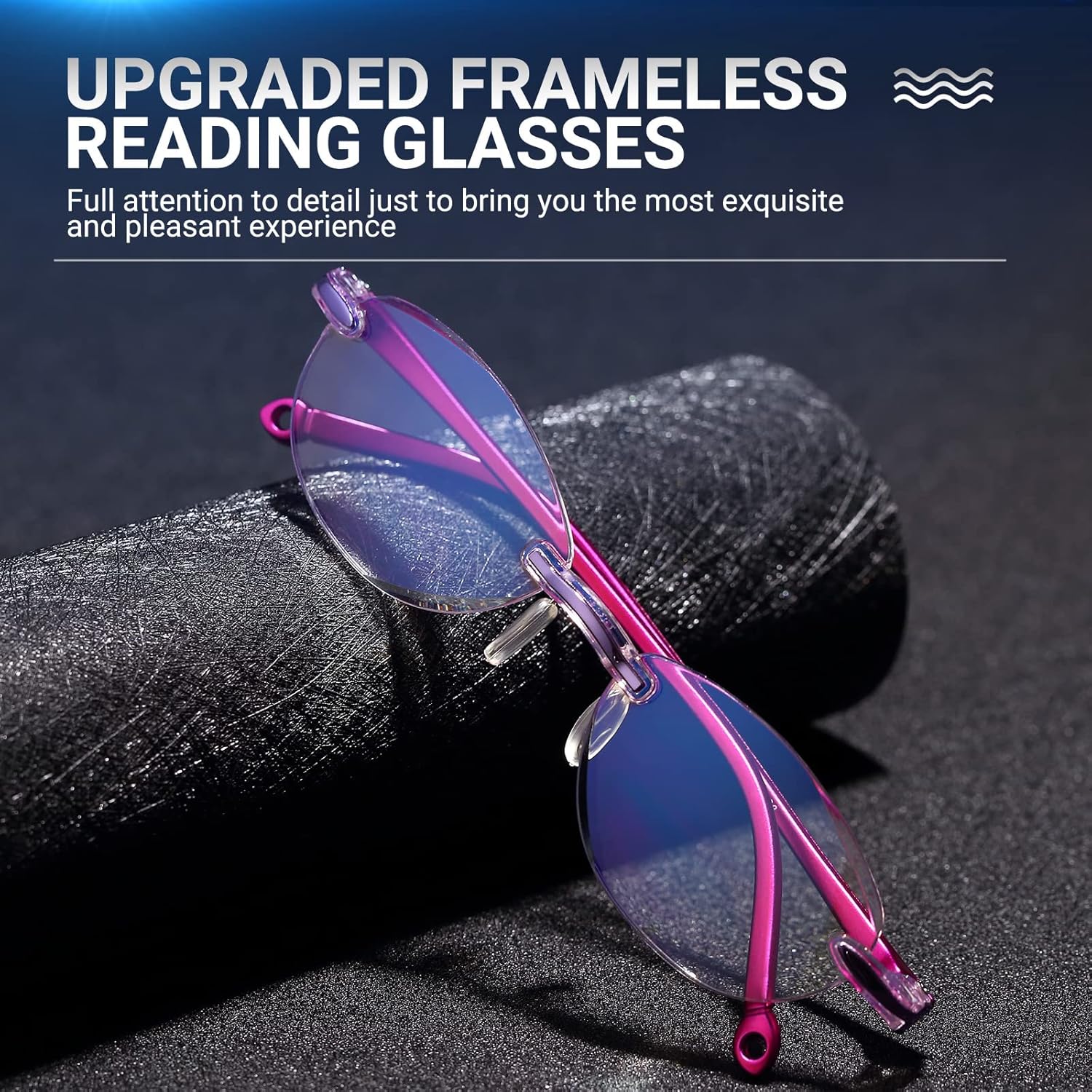 TERAISE Reading Glasses for Women Anti-Blue Light Glasses Diamond-Cut Design Computer glasses Anti-Fatigue Reader
