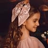TUTULAND Hair Clips for Girls - Adorable Girls Hair Bows with Alligator Clips Toddler Hair Accessories for Wedding Birthday Photography Prop