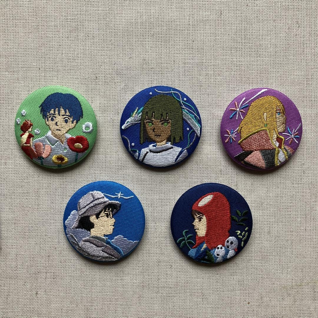 【未開封】 ジブリがいっぱい 刺繍ブローチcollection メンズVer. Amazon.co.jp: ジブリがいっぱい 刺繍ブローチコレクション メンズVer