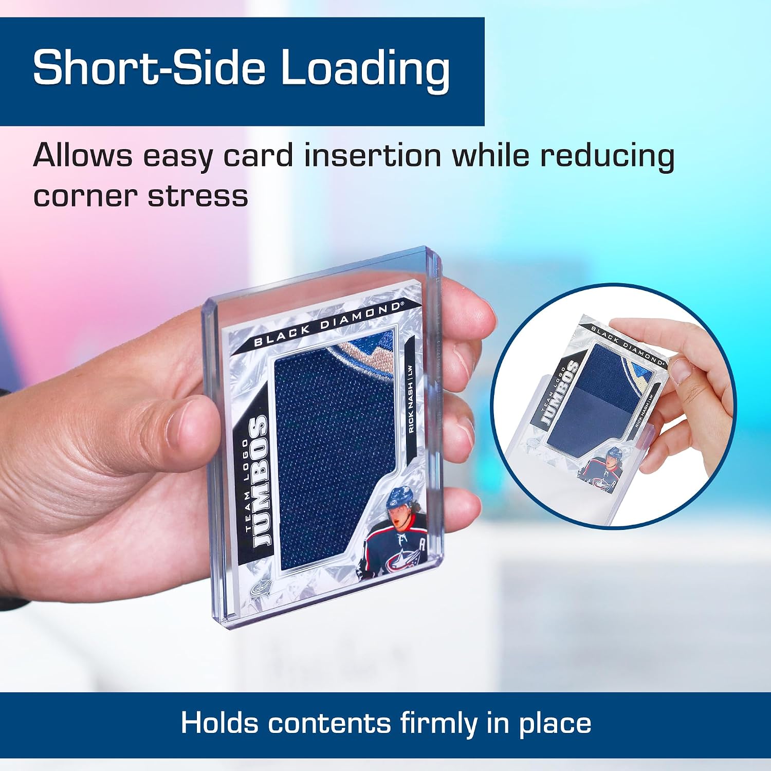 BCW Thick Card Topload Holder | Holds Relic, Patch, and Jersey Cards | Protective Card Sleeves for Collectibles and Trading Cards | Protective Rigid Plastic Display Card Holder (168 pt. / 4.25 MM)