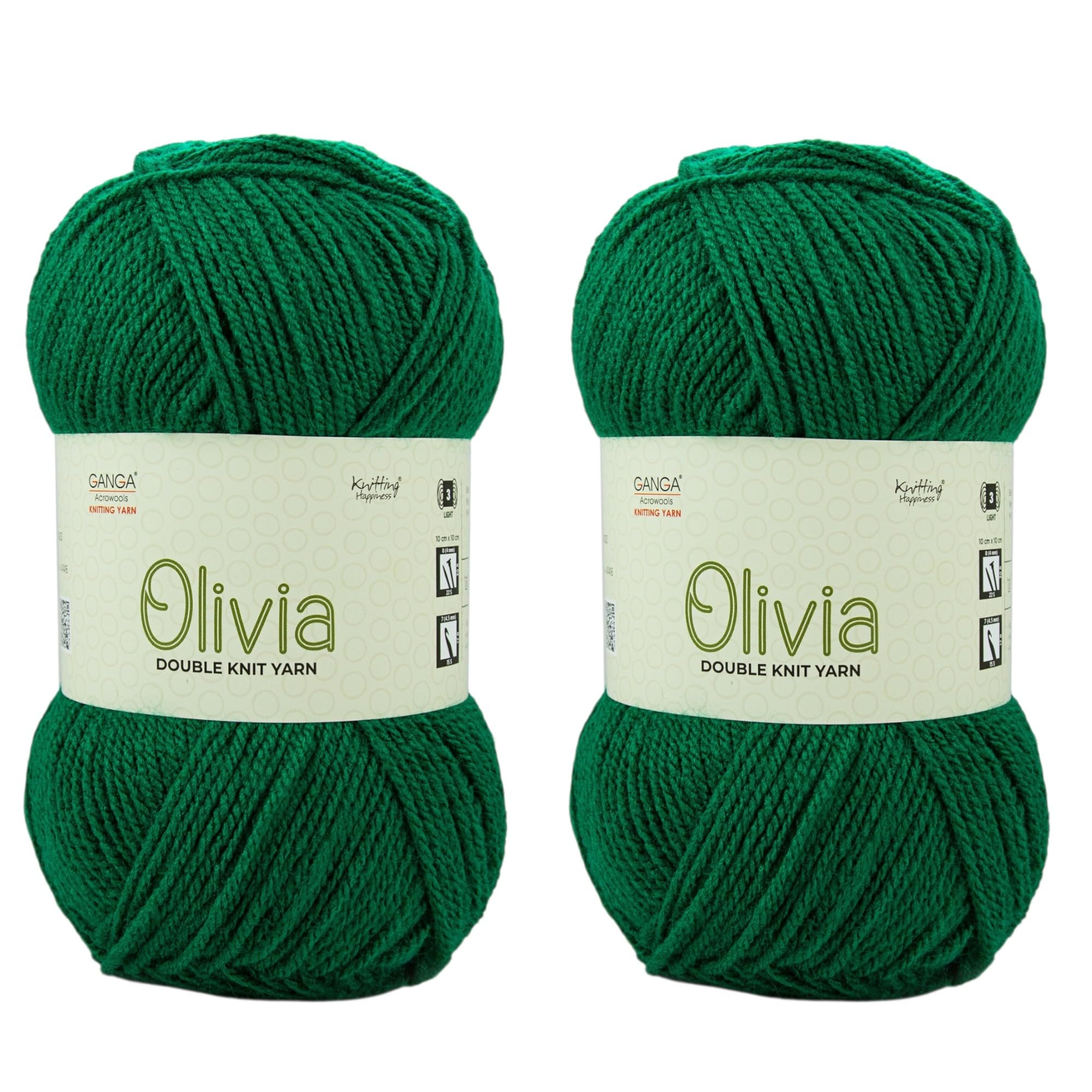Ganga Acrowools Olivia Yarn - Maroon (2 Balls) -23 Ganga Acrowools Olivia Yarn - Maroon (2 Balls) -23