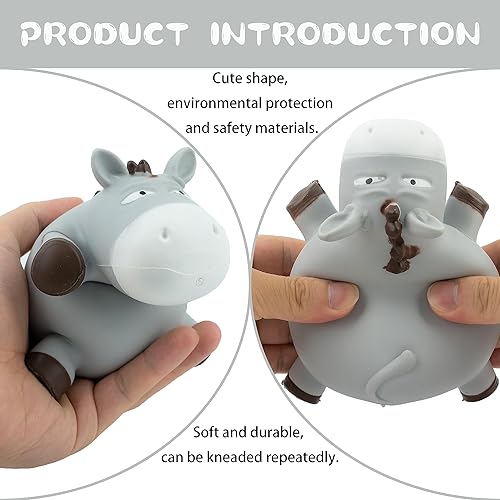 Miniatura 4 de Juguete de burro para el estrés, Tiktok Trending - Juguete elástico de burro para aliviar el estrés y descompresión, juguete de burro para niños y