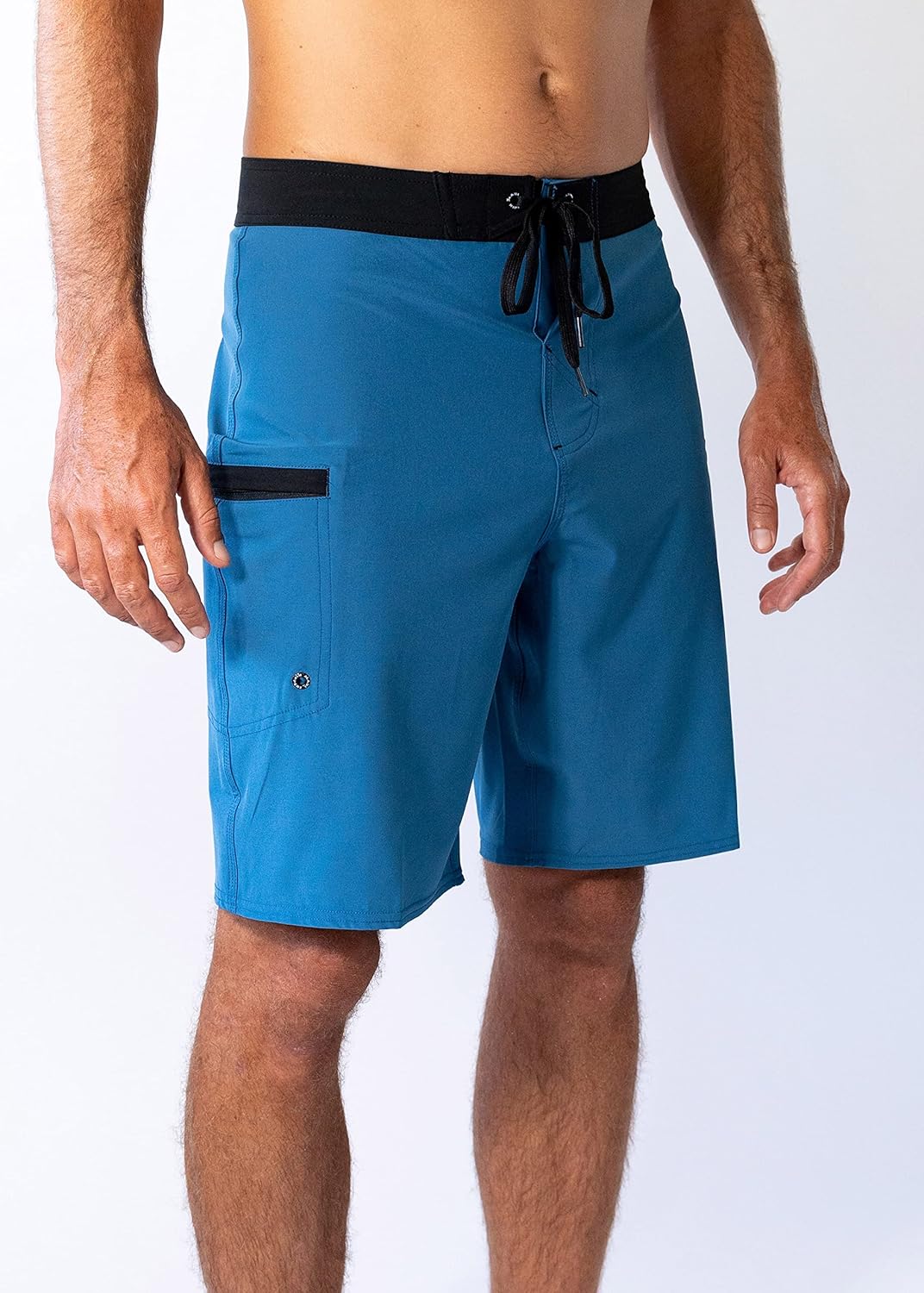 Maui Rippers Mens 21" Board Short Swim Trunks 4-Way Stretch with Large Pockets - Image 2