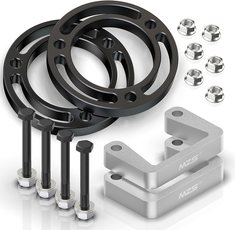 Kit de nivelamento dianteiro MZS 3,5" em alumínio CNC para picapes e SUVs 2WD/4WD – 1 unidade