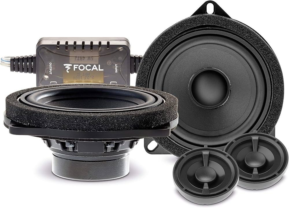 FOCAL /BMW /100L 10cmコンポーネント2WAYスピーカー 美品 Amazon.com: Focal ISBMW100L 2-Way Component Kit Compatible with