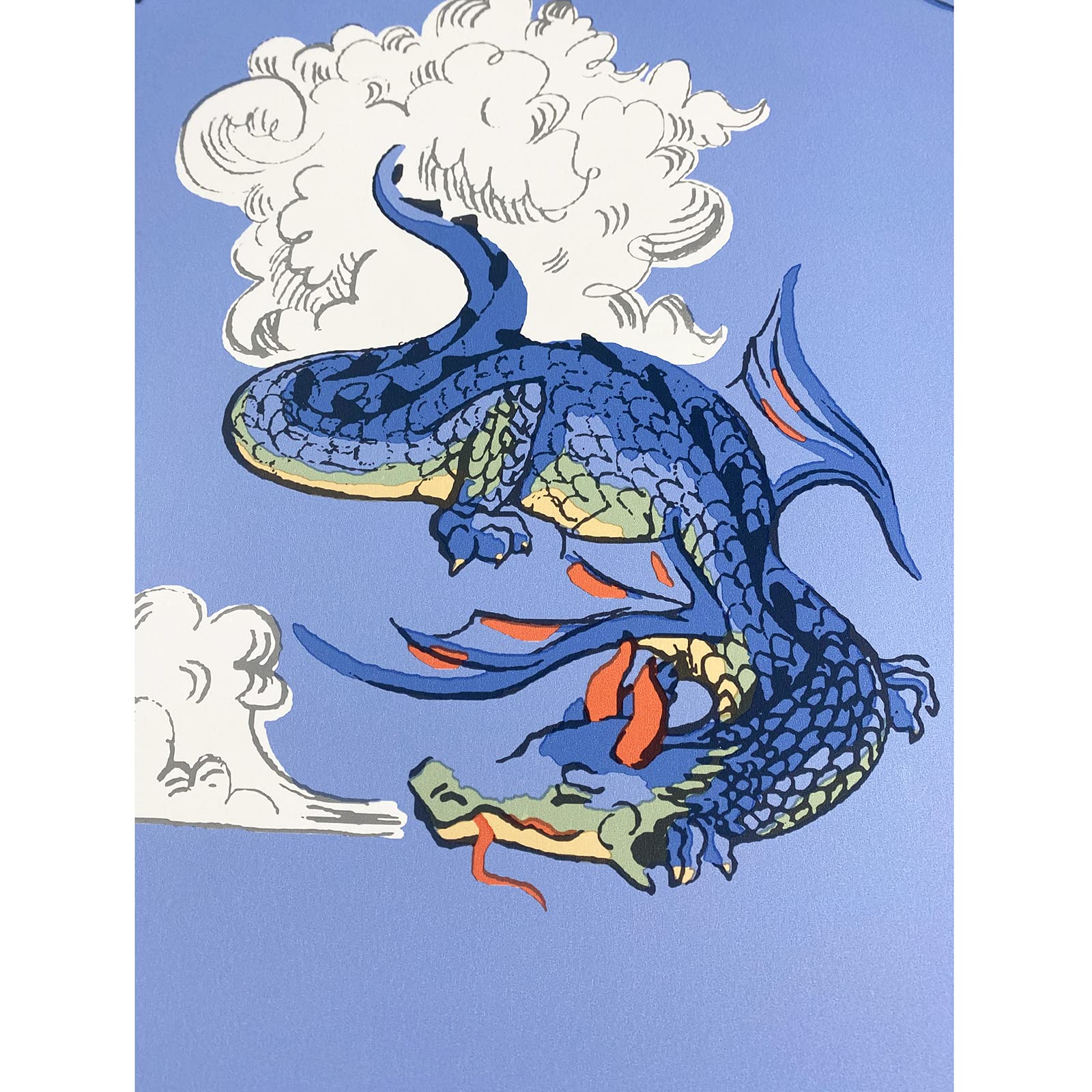 Muriva Cath Kidston Peace Dragon Wallpaper - Modern Wallpaper for
