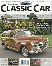 Hemmings Classic Car Magazine, May 2017, Plymouth Woodies 1949 Special Deluxe, 1940 Packard Super 8 One Sixty Business Coupe