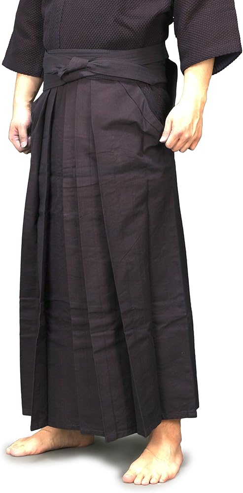 Amazon.co.jp: 【剣道袴】正藍染10000番剣道袴 (27号（約103cm