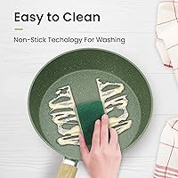 Vista 5 de 30 Piece Pots and Pans Set Non Stick, Granite Induction Cookware Sets, Nonstick Kitchen Cookware Sets, Non Toxic Cookware Set with Frying Pans and