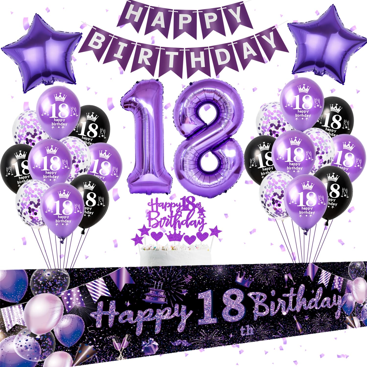 BANDIERA ORO ROSA auguri compleanno bandiere triangolari casa interna