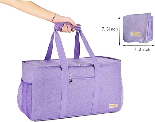 Miniatura 3 de Bolsa grande utilitaria, bolsa impermeable para playa y picnic, almacenamiento plegable y reutilizable