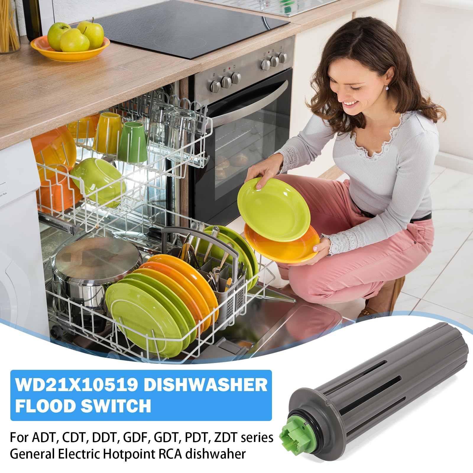 Amazon.com: WD21X10519 GE Dishwasher Flood Switch Compatible with