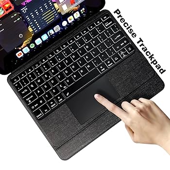 Amazon.com: Doohoeek Keyboard Folio Compatible with New iPad
