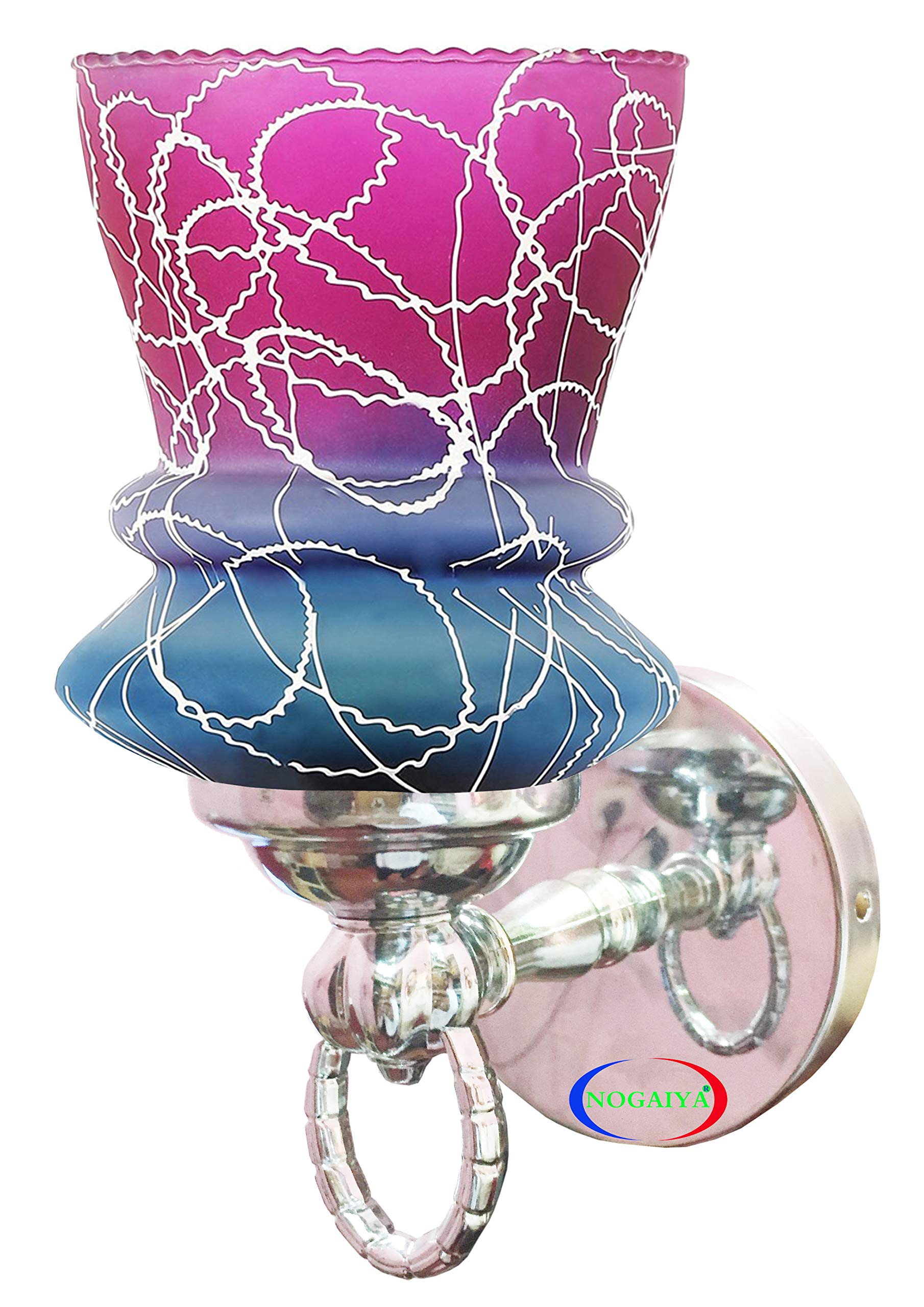 nogaiya Glass Decorative Wall lamp Set of 1