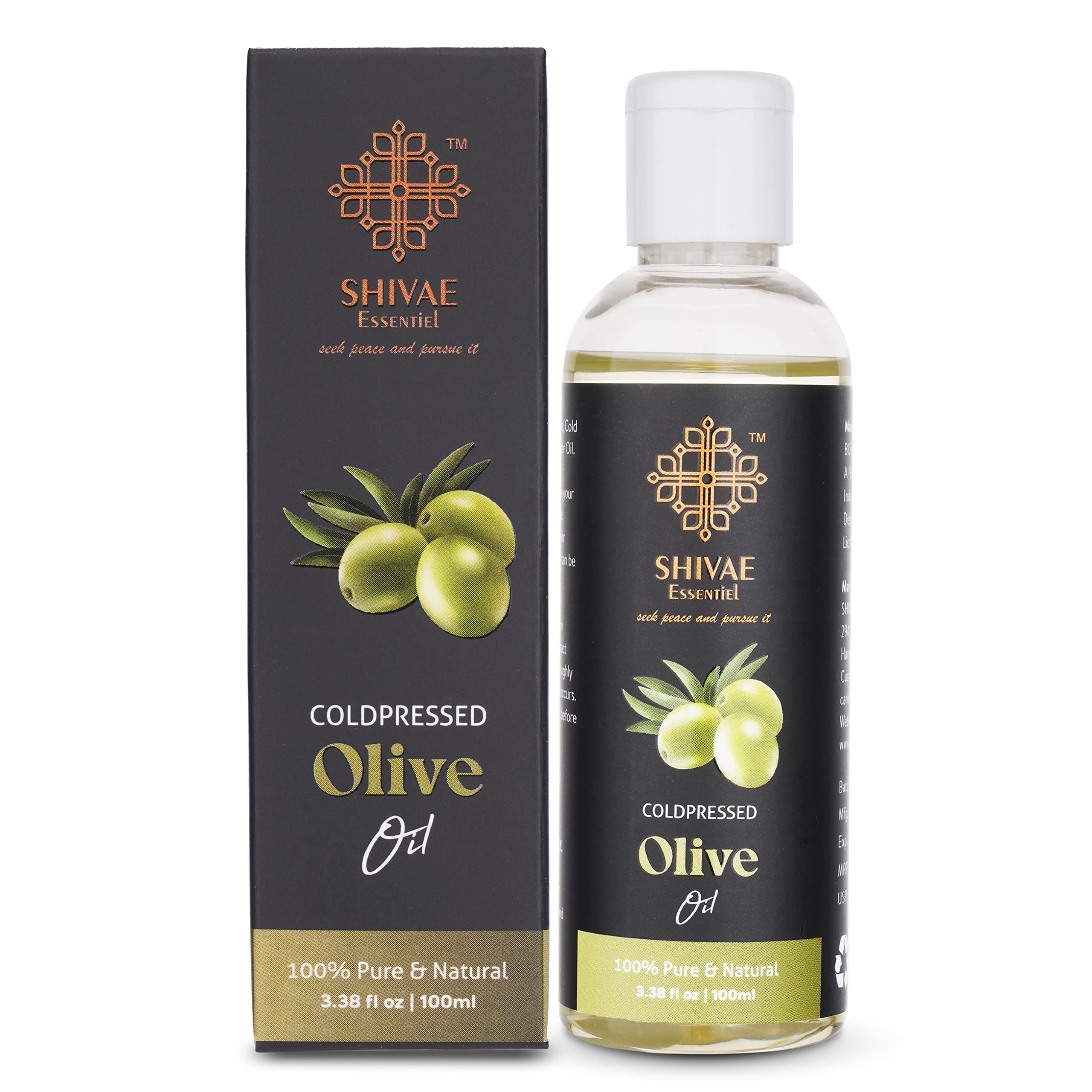 Cold Pressed Olive Oil – 100 ML