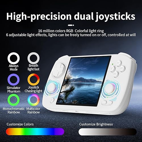 Miniatura 4 de RG Cubexx - Juego retro de mano de 3.95 pulgadas, pantalla IPS 720 x 720, sistema Linux RGCube XX 64G, tarjeta preinstalada, 5373 juegos, 3800 mAh,