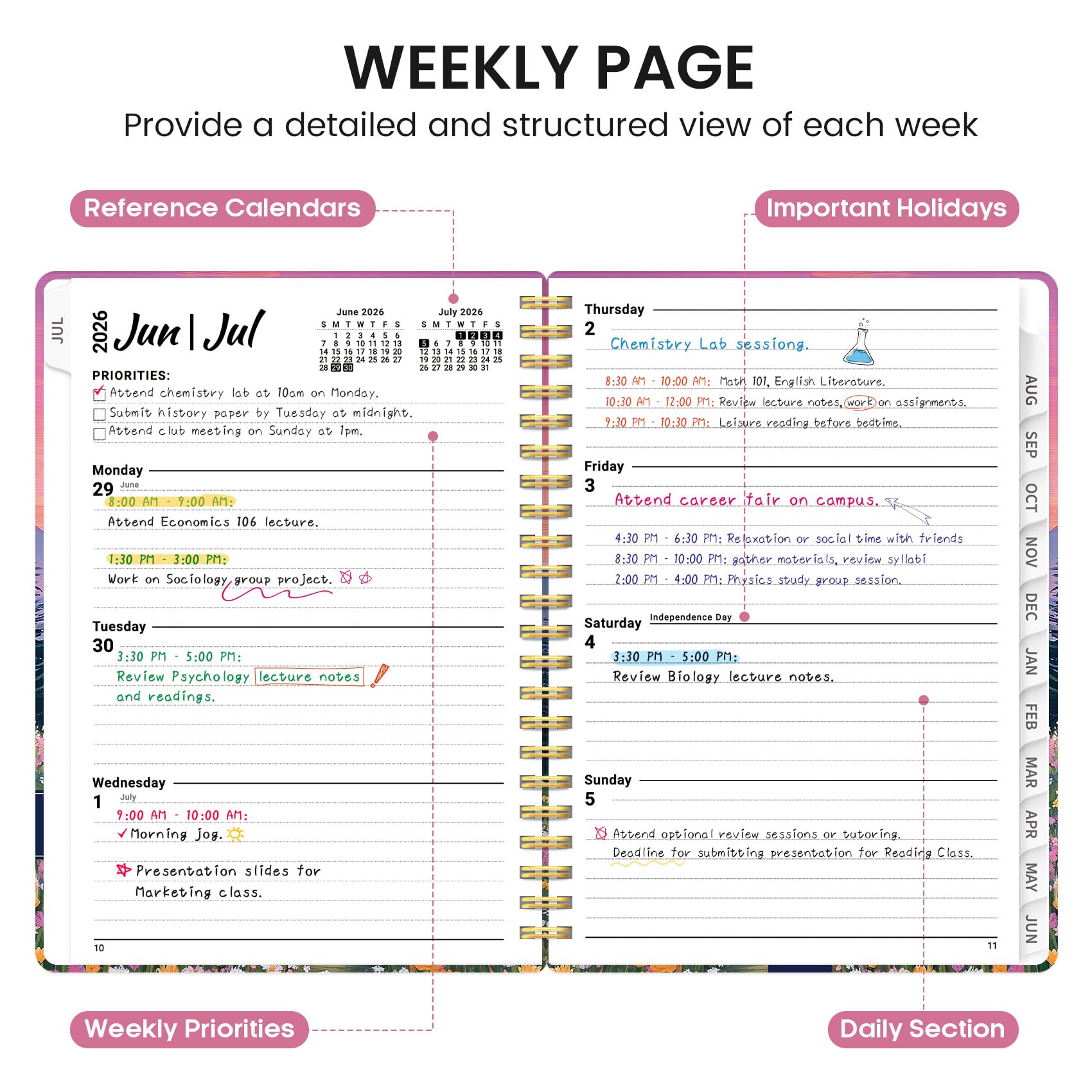2026-2027 Planner - Academic Monthly & Weekly -3 2026-2027 Planner - Academic Monthly & Weekly -3