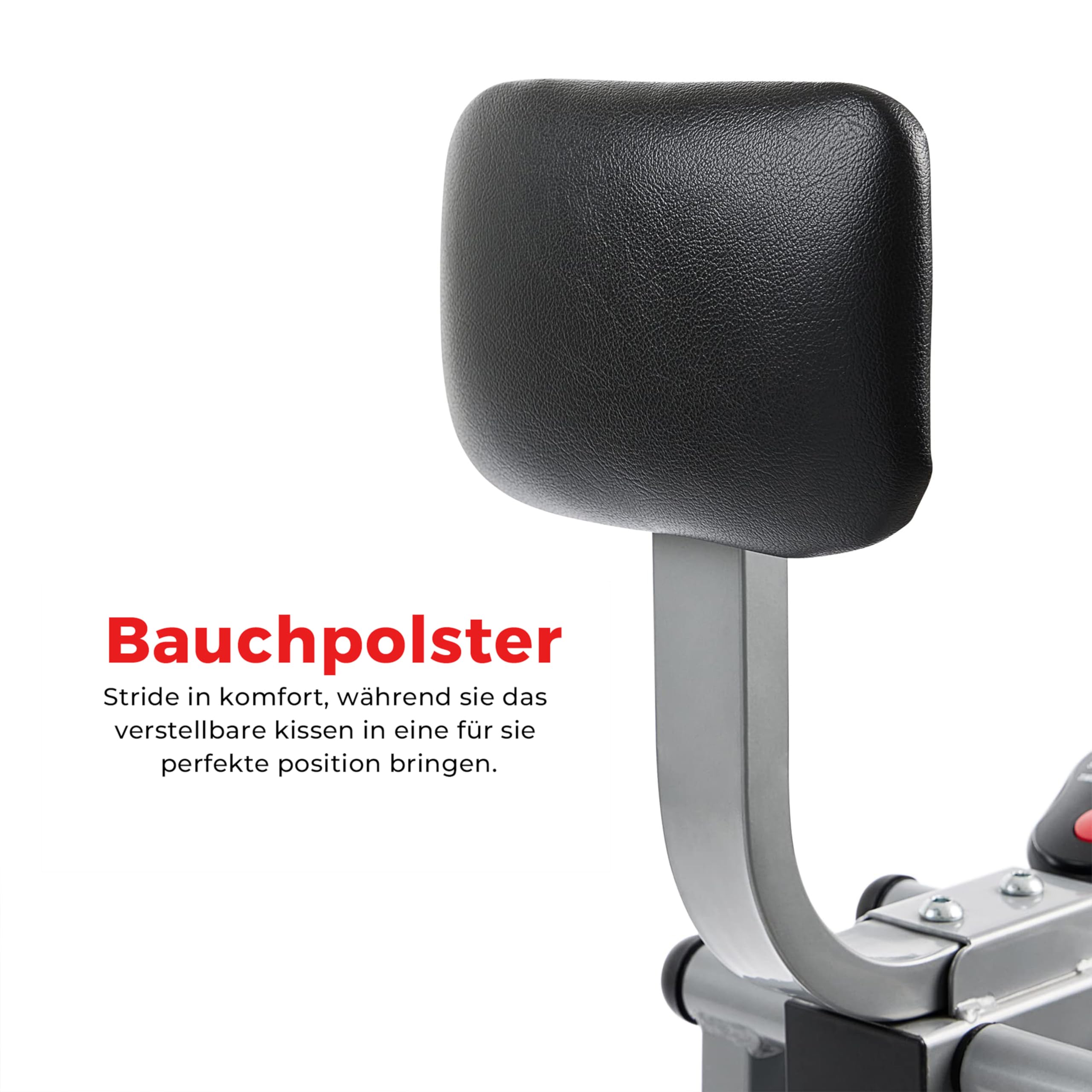 Sunny Health & Fitness Air Walk Crosstrainer für Zuhause, Gelenkschonender Klappbarer Elliptical mit 76 cm Schrittlänge für das Heimtraining, Ultraleiser und Glatter, 100 KG Max User Gewicht