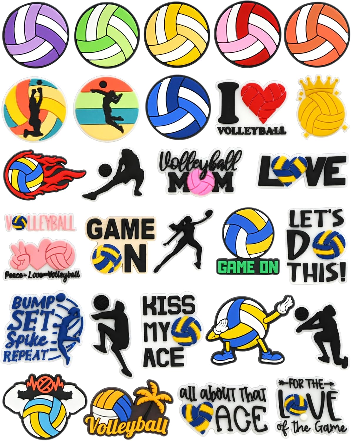 Product image of Cute Different Girls Charms,PVC Random Different Charms,Decoration Charms for Decoration