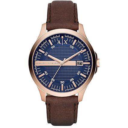 Armani Exchange Hampton Analog Blue Dial Men's Watch - AX2172 : Armani ...