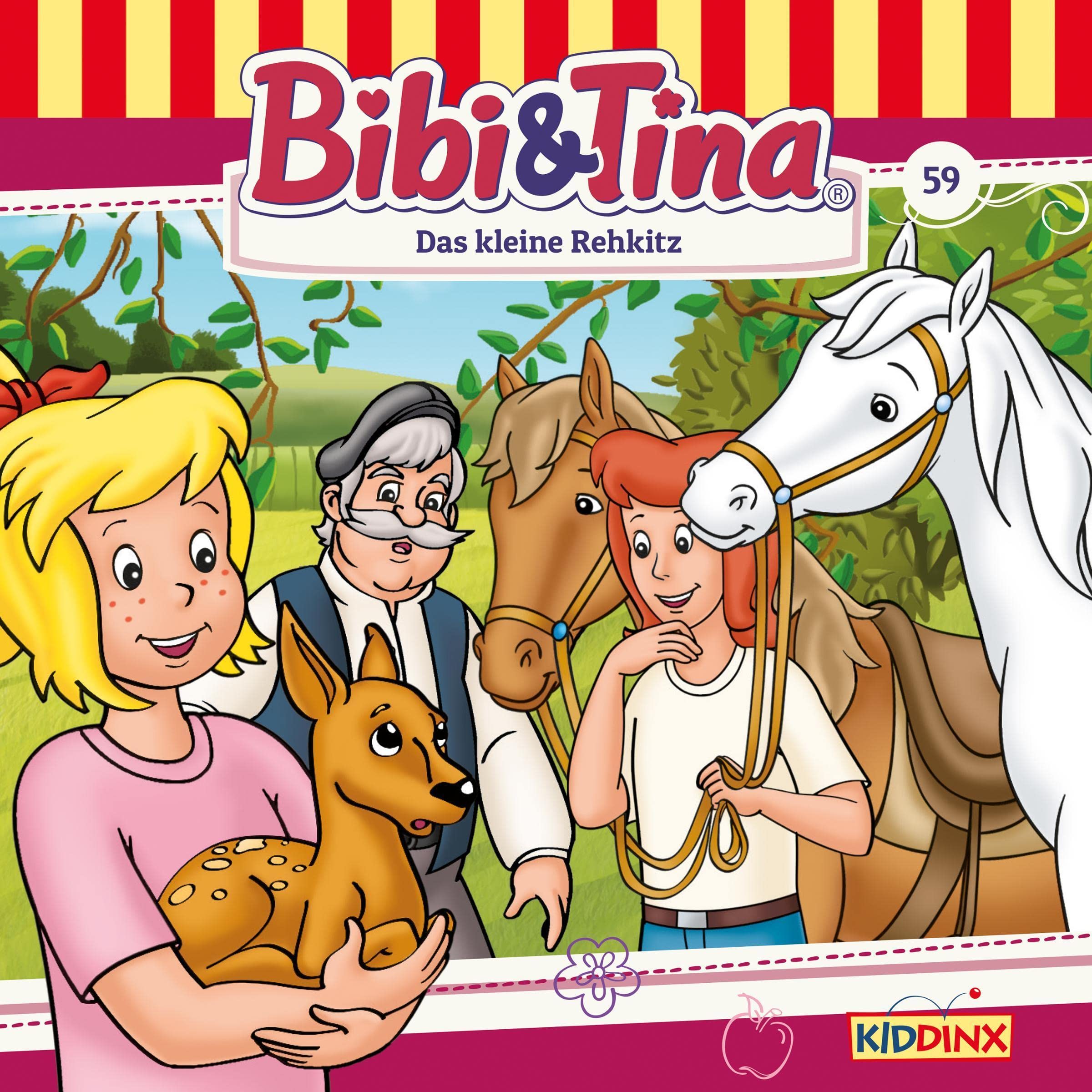 Cover art for Das kleine Rehkitz