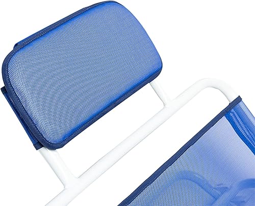 Miniatura 4 de Ángulo de cambio acolchado ajustable del respaldo soporte ligero para la playa, respaldo reclinable, ayuda para personas mayores y discapacitadas,
