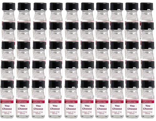 LorAnn SS Flavors - Paquete de 50 botellas de dram 00125 fl oz - 01fl oz que elige los sabores LorAnn SS Flavors - Paquete de 50 botellas de dram 00125 fl oz - 01fl oz que elige los sabores