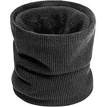 Winter Neck Gaiter for Men and Women, Neck Warmer Face Scarf, Fleece Face Mask Scarf for Cold Weather Sport