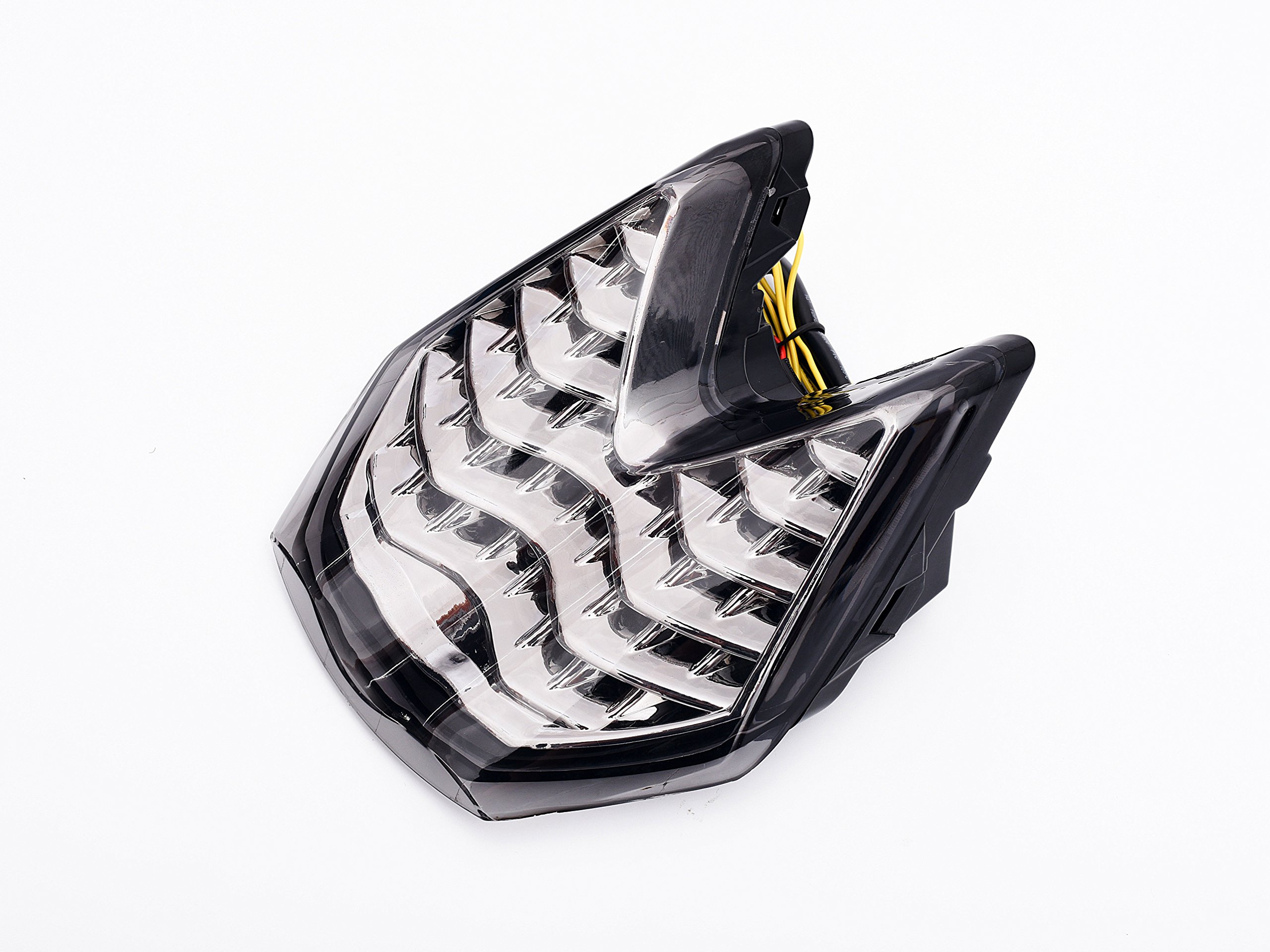 Fanale Posteriore Fanale Posteriore a LED + Indicatori Di Direzione Trasparente Grigio Fit (2007 -2009) KTM 690 SUPERMOTO ; (2008-2011) KTM 690 DUKE