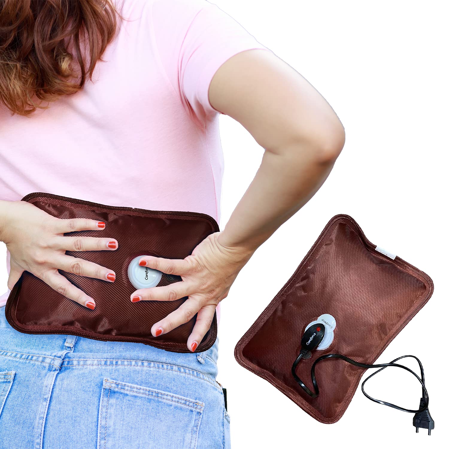 Careforce Electric Hot Water Bag for Pain Relief Electric Heating Pad